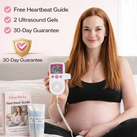 Mom Mini™ Doppler - Hear your baby’s heartbeat anytime